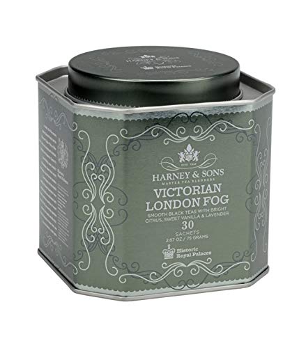 Product Cover Harney & Sons 30 count tin HRP VICTORIAN LONDON FOG tea sachets