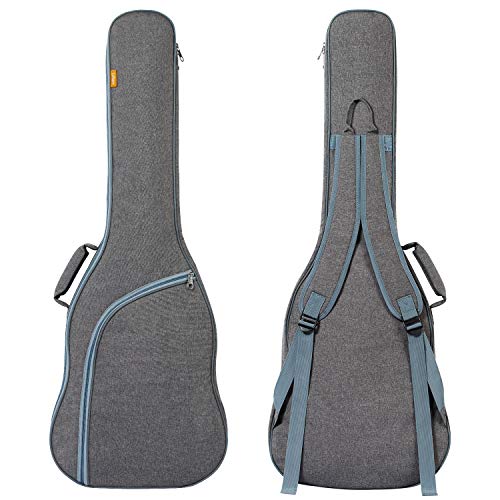 Product Cover CAHAYA Electric Guitar Bag Padded Electric Guitar Gig Bag Case 0.35in Padding Dual Adjustable Shoulder Strap Electric Guitar Case