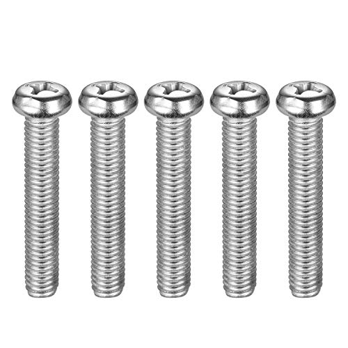 Product Cover Wall Mounting Screws for Samsung TV - M8 x 45mm with Pitch 1.25mm Solid Screw Bolts for Samsung TV Wall Mounting, Work with Samsung 7, 8 Series TV