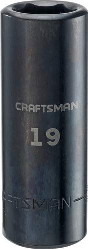 Product Cover CRAFTSMAN Deep Impact Socket, Metric, 1/2-Inch Drive, 19mm (CMMT16080)