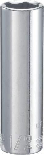Product Cover CRAFTSMAN Deep Socket, SAE, 3/8-Inch Drive, 1/2-Inch, 6-Point (CMMT43332)