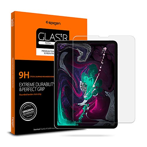 Product Cover Spigen Tempered Glass Screen Designed for The iPad Pro 11 inch [2018 Release] (1 Pack)