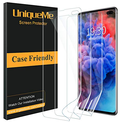 Product Cover [3 Pack] UniqueMe Screen Protector for Samsung Galaxy S10 5G[6.7