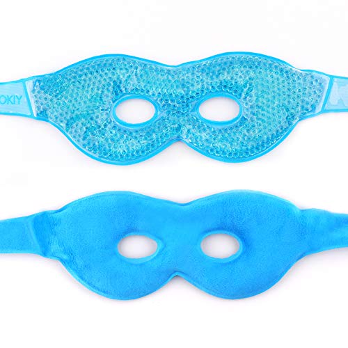 Product Cover Mokiy Gel Eye Mask Cold-Cooling Eye Mask for Puffy Eyes,Eye Pack Ice Frozen Cold Compress