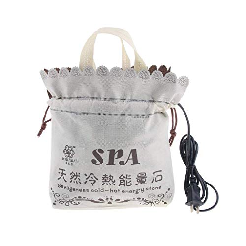 Product Cover Hot Stones Warmer for Massage, Massage Stones Heater Electric Hot Stone Heater Massage Stones Heating Bag Hot Stone Massage Kit(Heater Bag（Without Massage Hot Stones）)