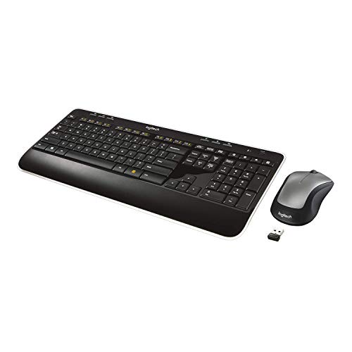Product Cover Logitech MK520 Wireless Keyboard and Mouse Combo - Keyboard and Mouse, Long Battery Life, Secure 2.4GHz Connectivity (Renewed)