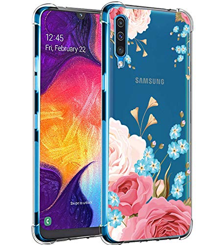Product Cover Starhemei for Galaxy A50 Case, Shock-Resistant Flexible TPU Gasbag Protection Rubber Soft Silicone Anti Dropping Phone Case Cover for Samsung Galaxy A50 (Penoy)