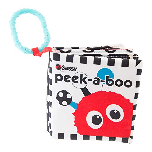 Product Cover Sassy Peek a Book, Black and White