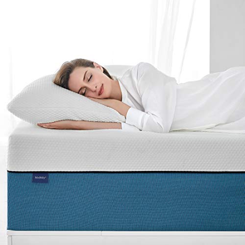 Product Cover Queen Size Mattress, Molblly 10 inch Cooling-Gel Memory Foam Mattress in a Box, Breathable Bed Mattress with CertiPUR-US Certified Foam for Sleep Supportive & Pressure Relief, 10 Year Warranty