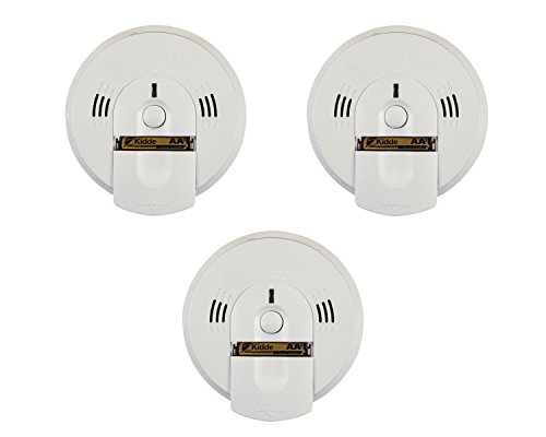Product Cover Kidde KN-COSM-BA Battery-Operated Combination Carbon Monoxide and Smoke Alarm with Talking Alarm (3-Pack)