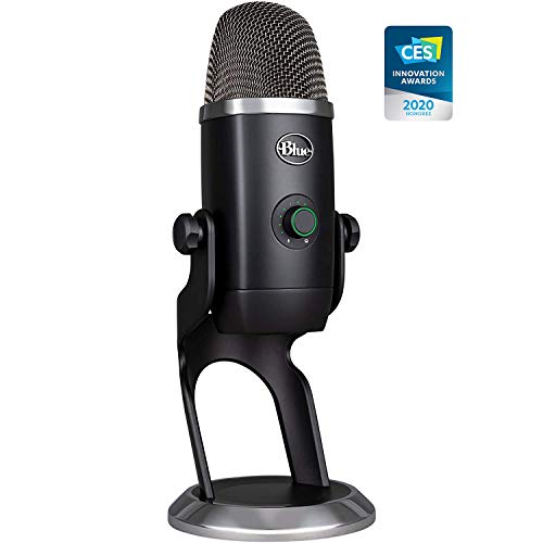 Product Cover Blue Yeti X Professional Condenser USB Microphone with High-Res Metering, LED Lighting & Blue VO!CE Effects for Gaming, Streaming & Podcasting On PC & Mac