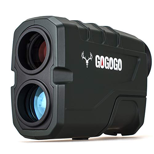 Product Cover Gogogo Sport 1200 Yards Laser Range Finder, Hunting with Flagpole Lock - Ranging - Speed and Scan 6X Rangefinders with USB Cable