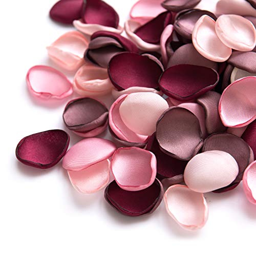 Product Cover Ling's moment 200PCS Silk Rose Petals Artificial Flowers Petals for Wedding Flower Girl Table Centerpieces Aisle Runner Party Dinner Bridal Shower Decoration