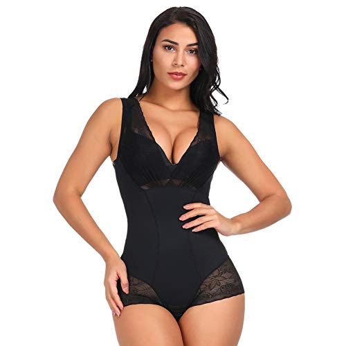Product Cover YOUCOO Women Bodysuit Lace Smooth Body Briefer Butt Lifter Tummy Control Body Shaper