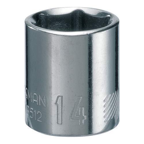 Product Cover CRAFTSMAN Shallow Socket, Metric, 1/4-Inch Drive, 14mm, 6-Point (CMMT43512)