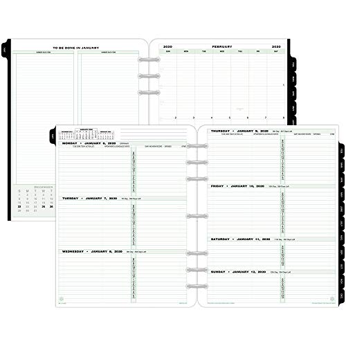 Product Cover Day-Timer 2020 Weekly Planner Refill, 8-1/2
