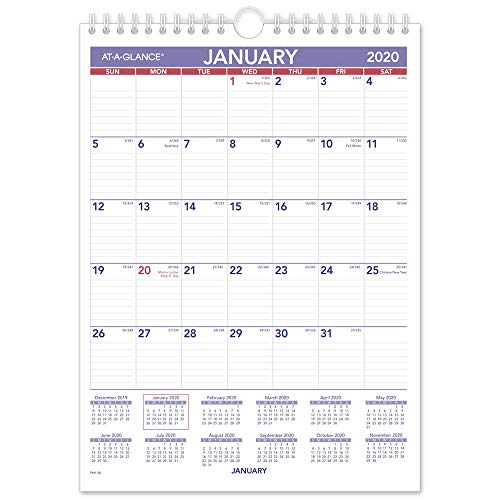 Product Cover AT-A-GLANCE 2020 Monthly Wall Calendar, 8