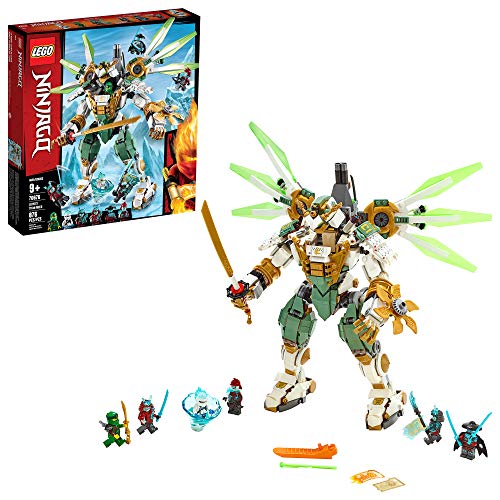 Product Cover LEGO NINJAGO Lloyd's Titan Mech 70676 Ninja Toy Building Kit with Ninja Minifigures for Creative Play, Fun Action Toy includes NINJAGO characters including Lloyd, Zane FS and more (876 Pieces)