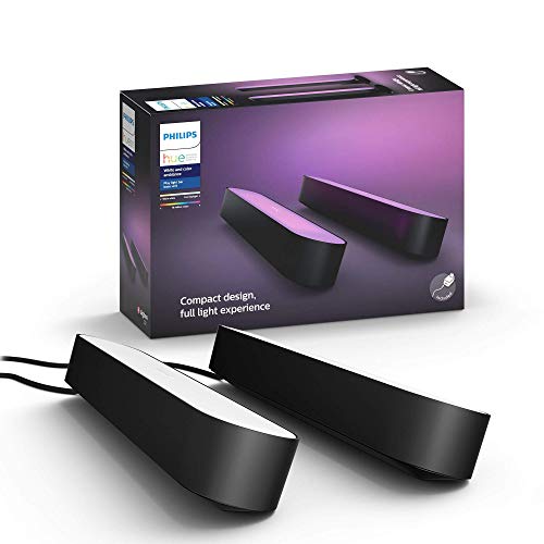 Product Cover Philips - Hue Play White - Color Ambiance Smart LED Bar Light - Black (Double Pack) (Renewed)