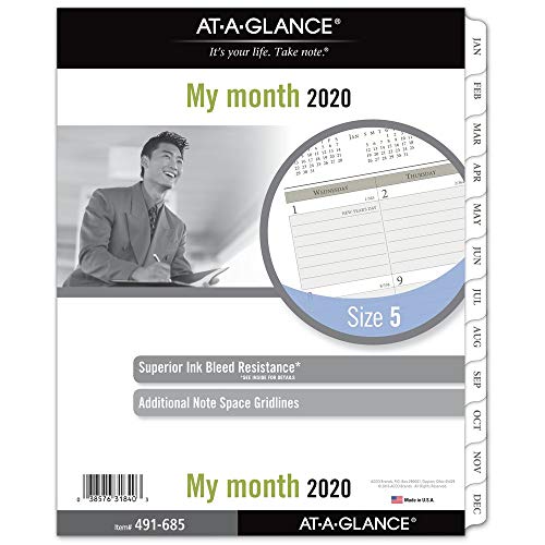 Product Cover AT-A-GLANCE 2020 Monthly Planner Refill, Day Runner, 8-1/2
