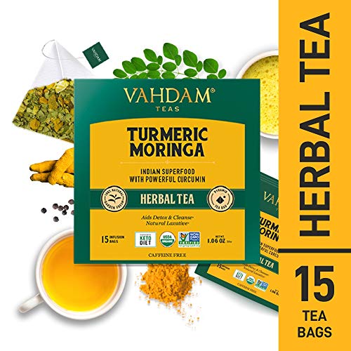 Product Cover VAHDAM, Turmeric Moringa Herbal Tea Tisane TB