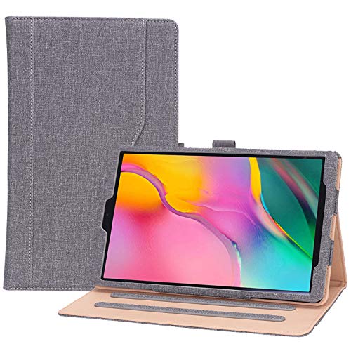 Product Cover Procase Galaxy Tab A 10.1 Case 2019 Model T510 T515 T517 - Stand Folio Case Cover for Galaxy Tab A 10.1 Inch 2019 Tablet SM-T510 SM-T515 SM-T517 -Grey
