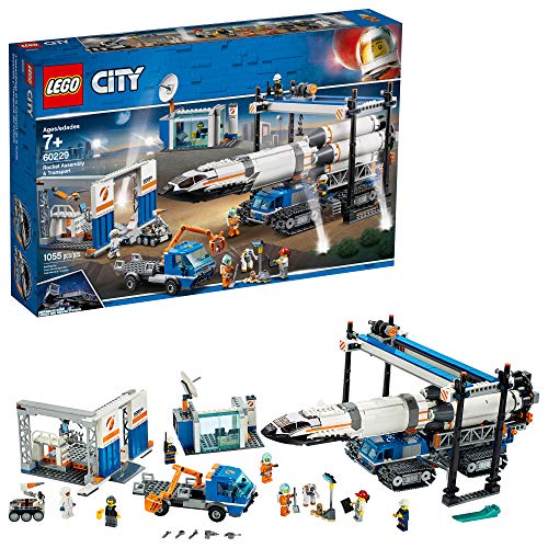 Product Cover LEGO City Rocket Assembly & Transport 60229 Building Kit, New 2019 (1055 Pieces)