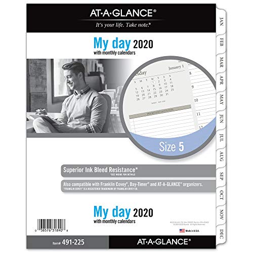 Product Cover AT-A-GLANCE 2020 Daily Planner Refill, Day Runner, 8-1/2