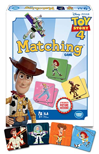 Product Cover Wonder Forge Disney Toy Story 4 Matching Game for Boys & Girls Age 3 & Up - A Fun & Fast Disney Memory Game