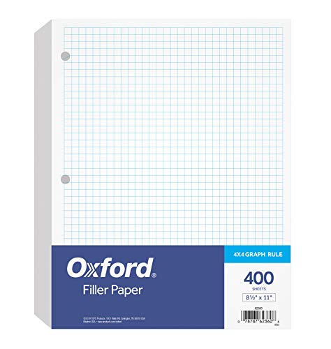 Product Cover Oxford Filler Paper, 8-1/2