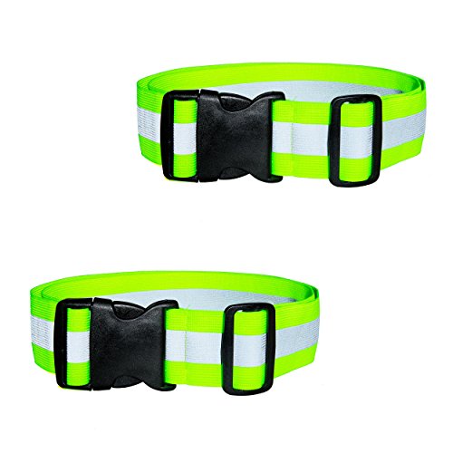 Product Cover DASHGLOW - 2 Pack - Reflective Glow Belt Safety Gear, Pt Belt, for Running Cycling Walking Marathon Military