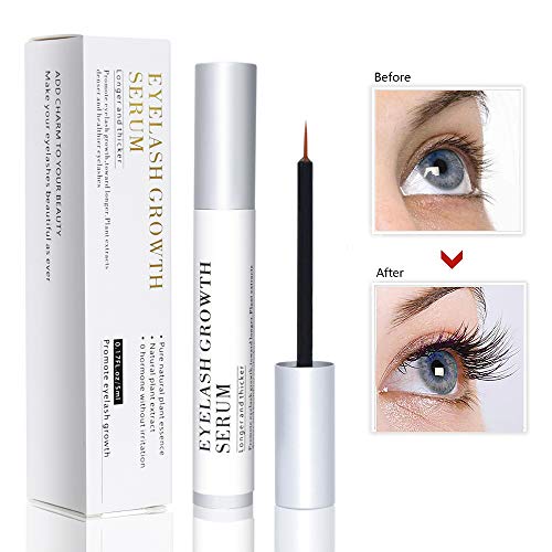 Product Cover Vanelc Best Natural Eyelash Growth Serum,Brow & Lash Enhancing Formula & Rapid Brow Growing Treatment for Longer, Thick And Strong Lashes 5ML