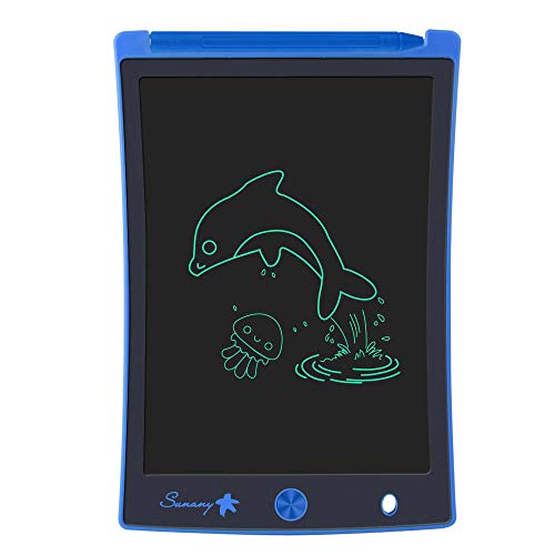 Product Cover LCD Writing Tablet, 8.5 Inch Drawing Tablet Kids Tablets Doodle Board, Drawing Board Gifts for Kids and Adults at Home, School and Office (Blue)