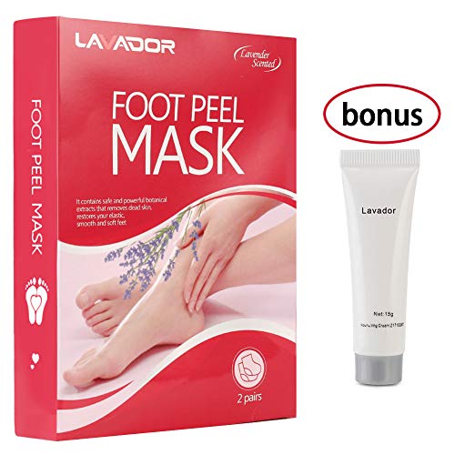 Product Cover Foot Peel Mask,Peeling Off Calluses and Dead Skin,Get Soft Touch Smooth and Beautiful Feet, Exfoliating Foot Mask,Repair Rough Heels for Men and Women(2 Pack)