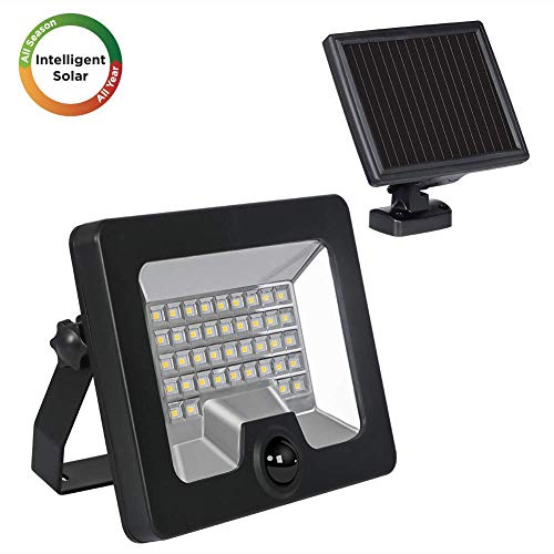 Product Cover Westinghouse Security Light 1000 Lumens Solar Lights Outdoor Motion Sensor Flood Light 40 LED Easy to Install IPX4 Waterproof Solar Light for Front Door,Patios,Garages, Porches