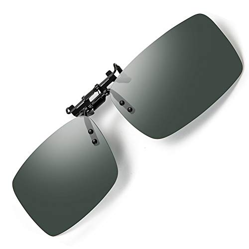 Product Cover SOXICK Clip-On Polarized Sunglasses for Glasses- Unisex Flip Up Sun Glasses for Prescription Glasses