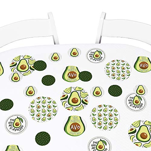 Product Cover Big Dot of Happiness Hello Avocado - Fiesta Party Giant Circle Confetti - Party Decorations - Large Confetti 27 Count