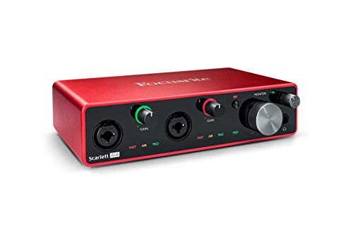 Product Cover Focusrite Scarlett 4i4 (3rd Gen) USB Audio Interface with Pro Tools, First