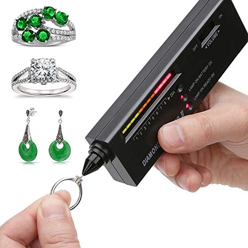 Product Cover Professional Diamond Selector II, Gem Tester Pen Portable Electronic Diamond Tester Tool for Jewelry Jade Ruby Stone