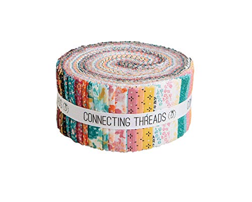 Product Cover Connecting Threads Print Collection Precut Quilting Fabric Bundle 2.5
