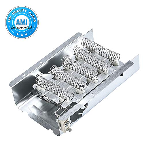 Product Cover 279838 Dryer Heating Element Assembly Replacement Part by AMI PARTS - Compatible with Whirlpool & Kenmore Electric Dryers - Replaces EXP279838 AP3094254 279837 279838VP 3398064 3403585 8565582 AH33431