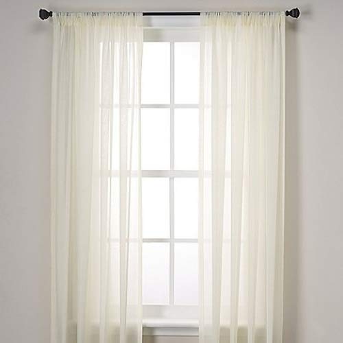 Product Cover 2 Panels Window Sheer Curtains 54