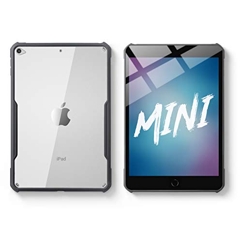 Product Cover TineeOwl iPad Mini 5/4 Ultra Slim Clear Case, Flexible TPU, Absorbs Shock, Lightweight, Thin (Black)