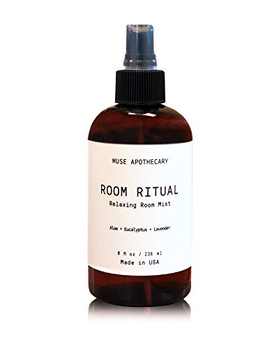 Product Cover Muse Bath Apothecary Room Ritual - Aromatic and Relaxing Room Mist, 8 oz, Infused with Natural Essential Oils - Aloe + Eucalyptus + Lavender