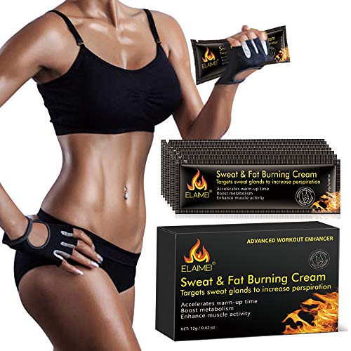 Product Cover Hot Cream, Portable Workout Enhancer Sweat Cream, Fat Burning Cream for Women and Men, Slimming Cream for Weight Loss, Hot Gel Treatment for Shaping Waist, Abdomen and Buttocks(10 pack)