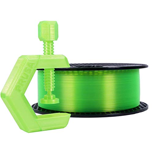 Product Cover Prusament Neon Green, PETG Filament 1.75mm 1kg Spool (2.2 lbs), Diameter Tolerance +/- 0.02mm