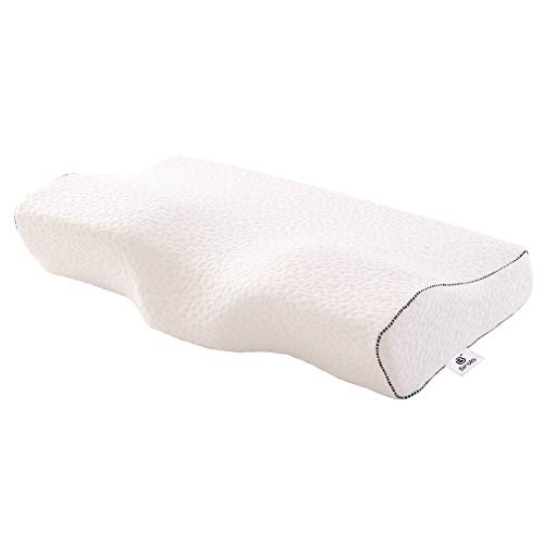Product Cover BIROLA Side Sleeper Pillow,Cervical Pillow for Neck Pain Pressure Relief,Cervical Neck Pillow for Sleeping,Ergonomic Contour Memory Foam Pillow for Side,Back Sleeper and Stomach Sleeper