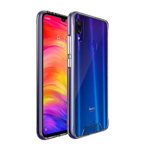 Product Cover UMaple Xiaomi Redmi Note 7 Case,Hard PC Crystal Clear Ultra Slim Case Dustproof Shock-Absorption Protection Cover for Xiaomi Redmi Note 7 6.3-inch