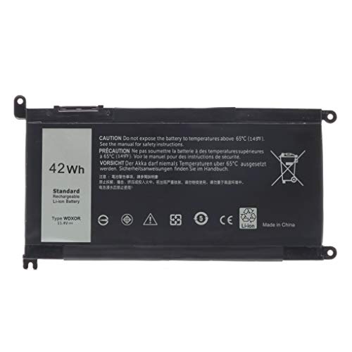 Product Cover 42WH WDXOR 11.4V Battery Replace for Dell Inspiron 13 7378 13 5000 5378 5368 15 7579 5567 5568 5578 7570 7569 Inspiron 5000 7000 17 5000 Series Laptop