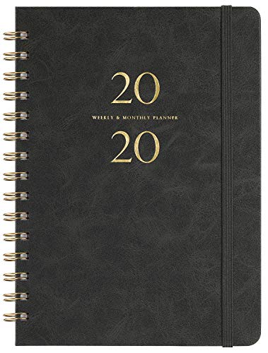 Product Cover 2020 Planner - Weekly & Monthly Planner with Monthly Tabs, 6.3